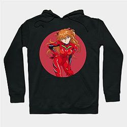 Evangelion Hoodies - Asuka Langley Hoodie
