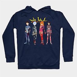 Evangelion Hoodies - Eva Children Hoodie