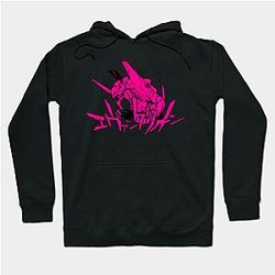 Evangelion Hoodies - 122 Eva Pink Hoodie