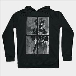 Evangelion Hoodies - Rei's window Hoodie