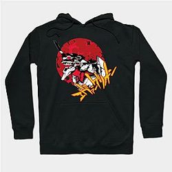 Evangelion Hoodies - Eva-01 mode berserker ON! Hoodie