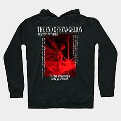 Evangelion Hoodies - End of Eva Hoodie