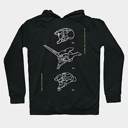 Evangelion Hoodies - EVA's DESIGN Hoodie