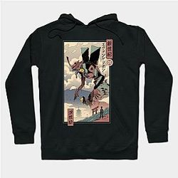 Evangelion Hoodies - EVA Ukiyo-e Hoodie