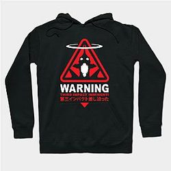 Evangelion Hoodies - Tokyo-3 Warning Hoodie