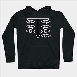 Evangelion Hoodies - The SEELE logo - White Hoodie