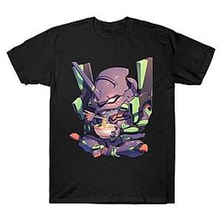 Unit 01 Chibi Mecha Ramen Break TTPM0904 Evangelion T-Shirts