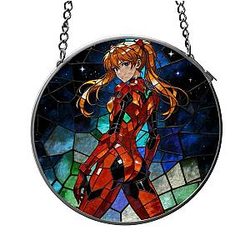 Asuka Langley Soryu Decorative Evangelion Suncatcher