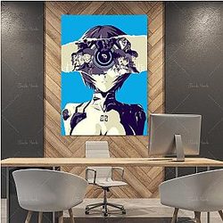 Evangelion Posters - Rei Ayanami Canvas Hd Prints Home Decor EVA Merch
