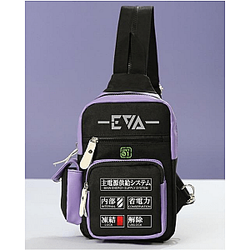 Evangelion Backpacks - EVA-01 Text Small Backpack EVA Merch