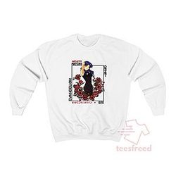 Evangelion Sweatshirts - Misato Katsuragi Portrait Sweatshirt