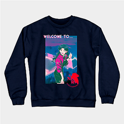 Evangelion Sweatshirts - Misato Katsuragi Welcome To Sweatshirt