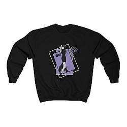 Evangelion Sweatshirts - Misato Katsuragi Vintage Sweatshirt