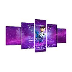 Evangelion Posters - Ikari Shinji 5-Panel Wall Art