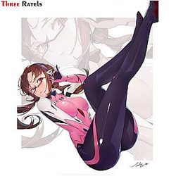 Evangelion Stikers - Mari Makinami Vinyl Sticker
