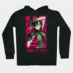 Evangelion Hoodies - Mari Makinami Graphic Hoodie