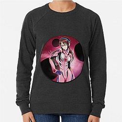 Evangelion Sweatshirts - Mari Makinami Circular  Sweatshirt