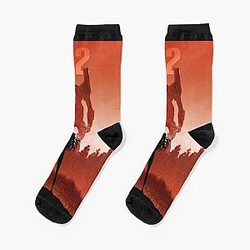 Evangelion Socks - Eva 02 Socks