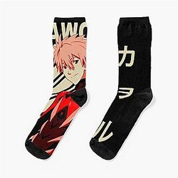 Evangelion Socks - Kaworu Nagisa - Vintage Art Socks