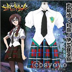 Evangelion Cosplay -  Mari Makinami Illustrious Uniform Cosplay Costume