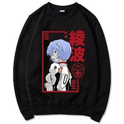 Evangelion Sweatshirts - Rei Ayanami's Back Sweatshirt