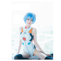 Evangelion Cosplay - Rei Ayanami Sexy Swimwear Cosplay Costumes