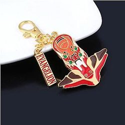 Evangelion Keychains - EVA-02 Metal Keychain