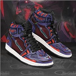Evangelion Shoes - Unit-01 Awakened Jordan Shoes EVA Merch