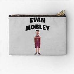 Evan Mobley (Mob Psycho Style) Zipper Pouch