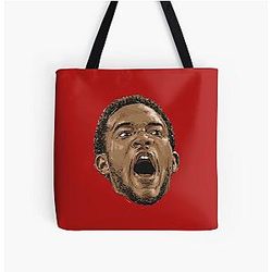 Evan Mobley All Over Print Tote Bag