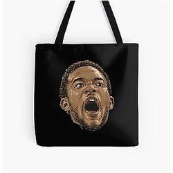 Evan Mobley Scream All Print Tote Bag