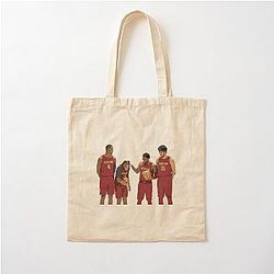 Evan Mobley Donovan Mitchell Darius Garland Jarrett Allen Cotton Tote Bag