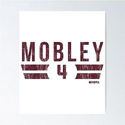 Evan Mobley Font Poster