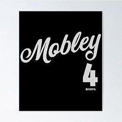 Evan Mobley Signature Poster