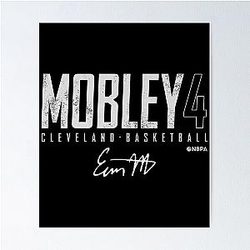 Evan Mobley Elite Signatures Poster