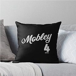 Evan Mobley Signatures Throw Pillow