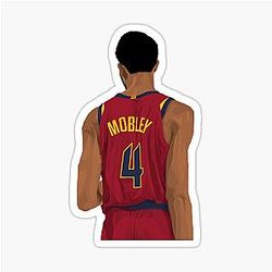 Evan Mobley 4 Sticker