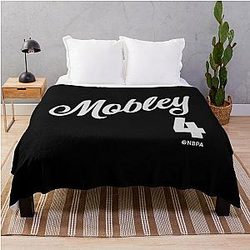 Evan Mobley Signatures Throw Blanket