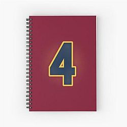 Evan Mobley Spiral Notebook