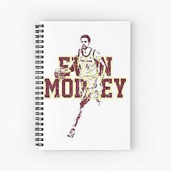Evan Mobley Spiral Notebook
