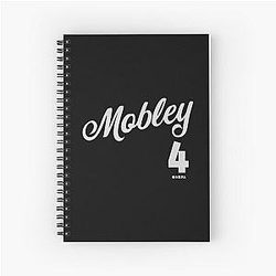 Evan Mobley Signatur Es Spiral Notebook