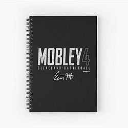 Evan Mobley Elite Signature Spiral Notebook