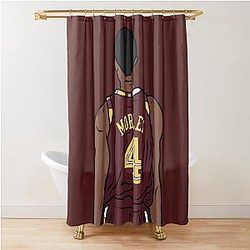 Evan Mobley Shower Curtain