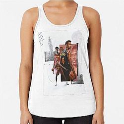 Evan Mobley Basketball Racerback Tank Top