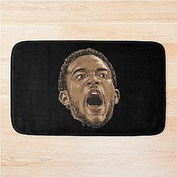 Evan Mobley Scream Bath Mat