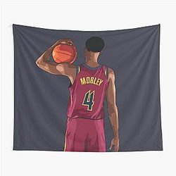 Evan Mobley Vector Back Tapestry