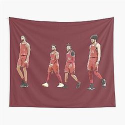 Evan Mobley Donovan Mitchell Darius Garland Jarrett Allen Tapestry