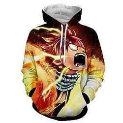Fairy Tail Hoodies - Natsu Dragneel  Hoodie IPW