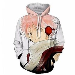 Fairy Tail Hoodies - Natsu Music   Pink  Hoodie IPW