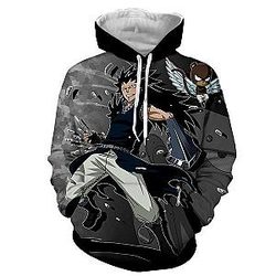 Fairy Tail Hoodies - Gajeel Jump  Hoodie IPW